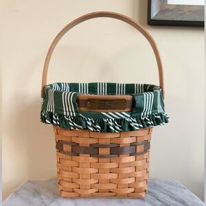 Longaberger 1998 Glad Tidings Christmas Basket